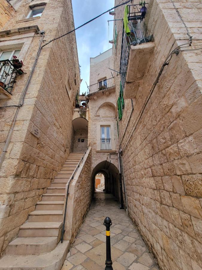 Giovinazzo Historic Apulia Old Town Stone House With Private Patio Apartment Ngoại thất bức ảnh